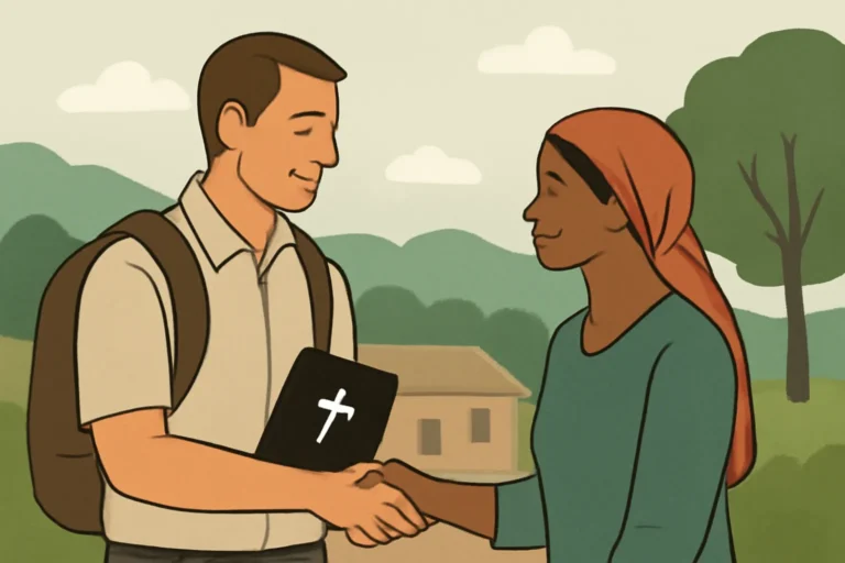 become a christian missionary