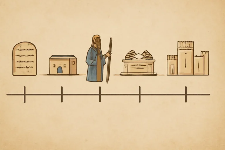 biblical history of israel timeline