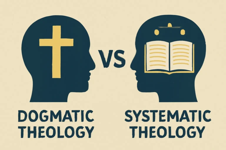 dogmatic theology vs systematic theology
