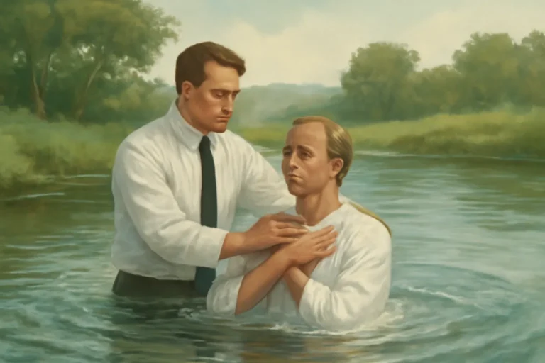 mormons baptising the dead