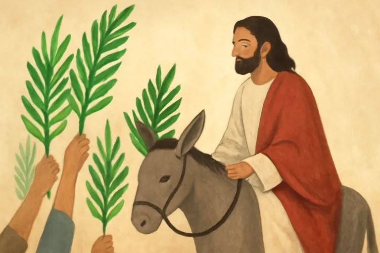 palm sunday meaning christian