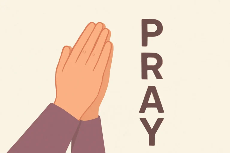 prayer acronym pray