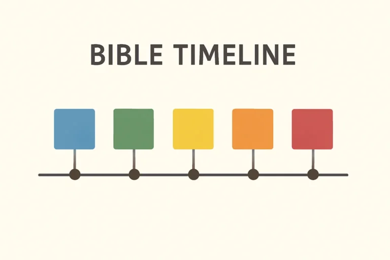 simple bible timeline chart