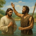 why was jesus baptized by john