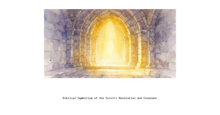 Biblical Symbolism of the Scroll: Revelation and Covenant