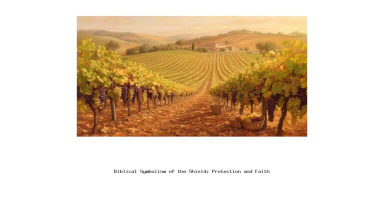 Biblical Symbolism of the Shield: Protection and Faith