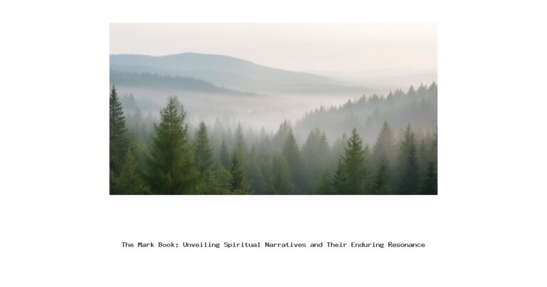 The Mark Book: Unveiling Spiritual Narratives and Their Enduring Resonance