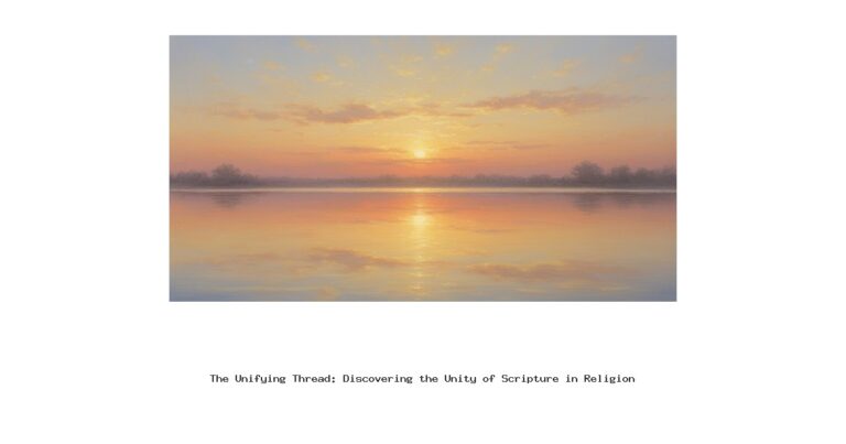 The Unifying Thread: Discovering the Unity of Scripture in Religion
